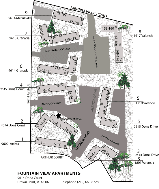 apartment site map northwest indiana crown point apartments